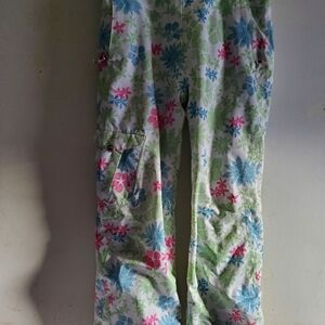 Salomon Kids Floral Bottoms - Green, Blue, Pink